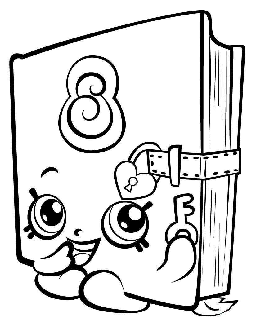 138 Shopkins Coloring Pages Printable 122