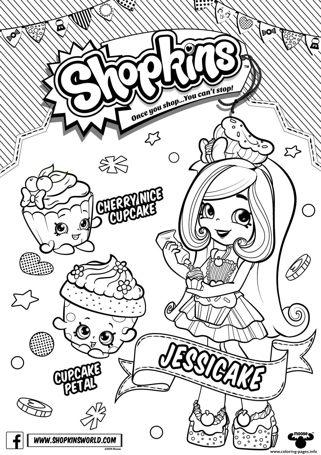 138 Shopkins Coloring Pages Printable 125