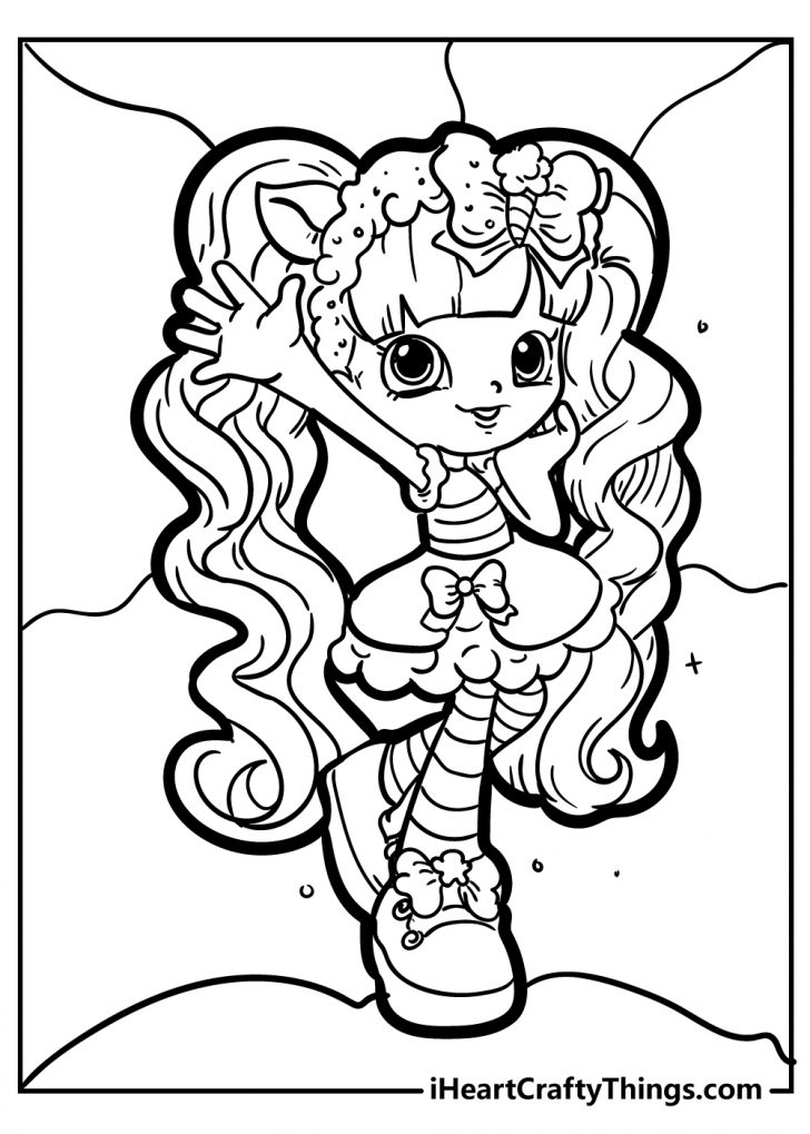 138 Shopkins Coloring Pages Printable 129