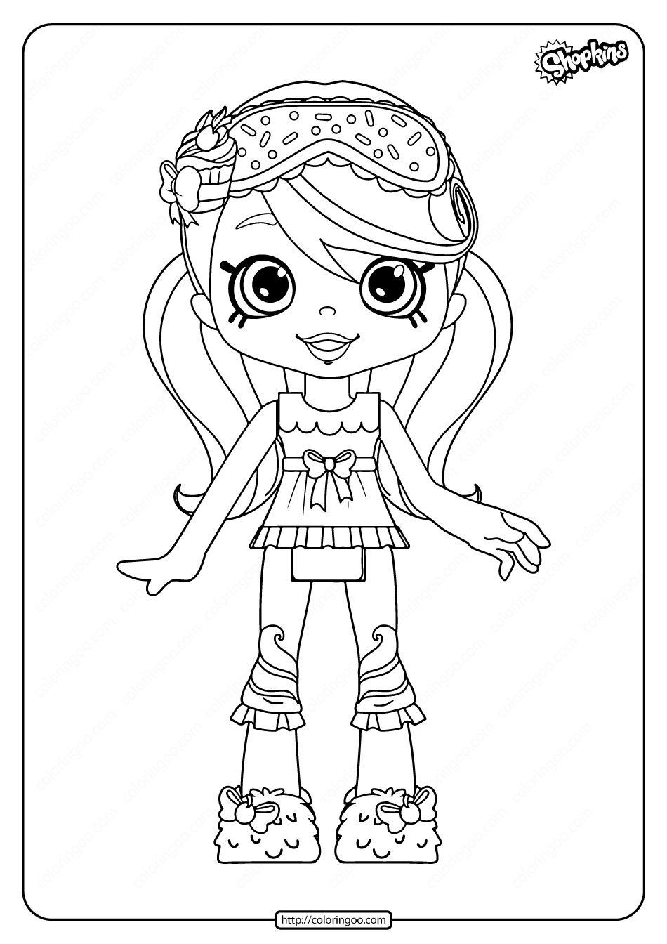 138 Shopkins Coloring Pages Printable 13