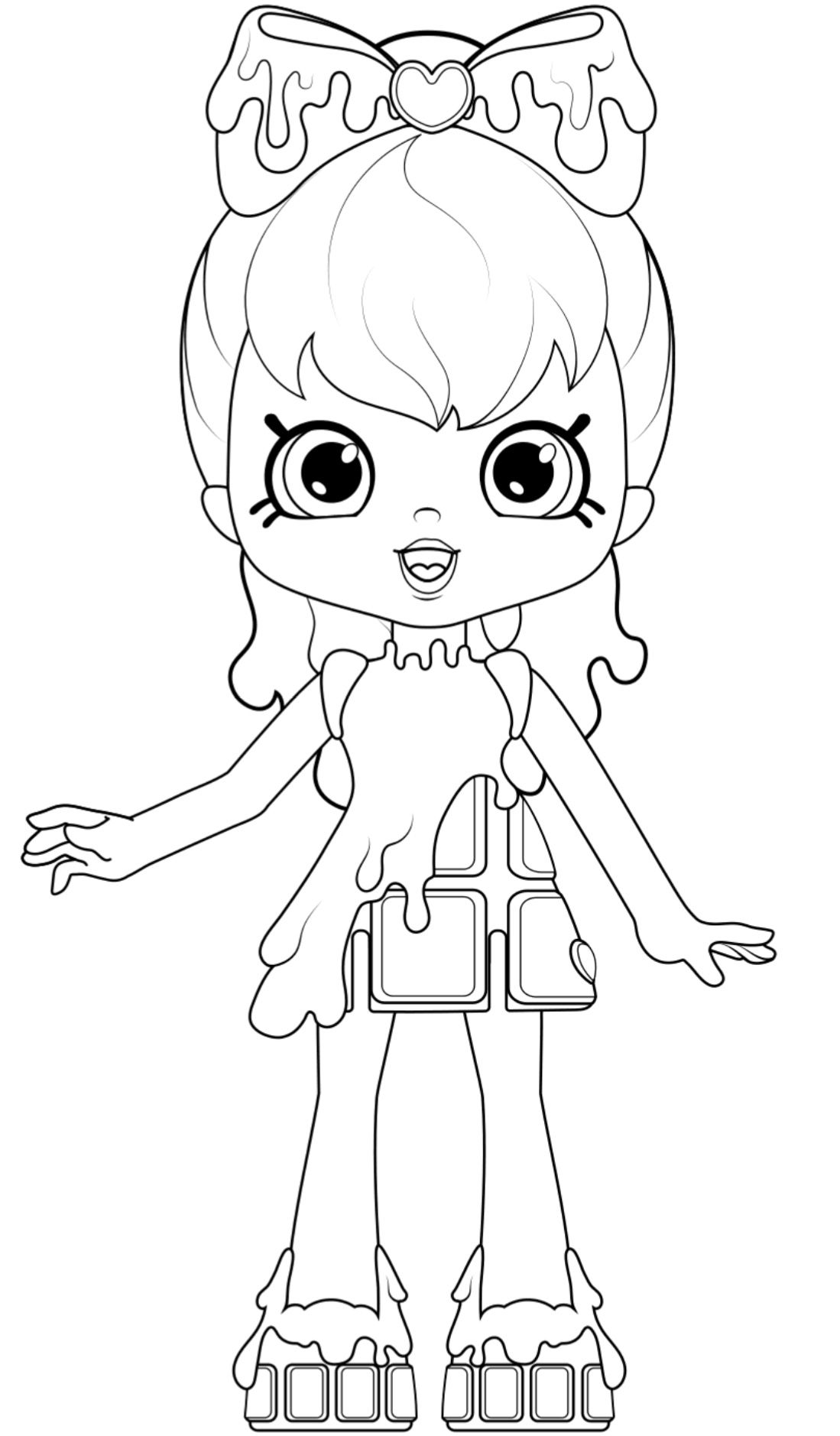 138 Shopkins Coloring Pages Printable 130