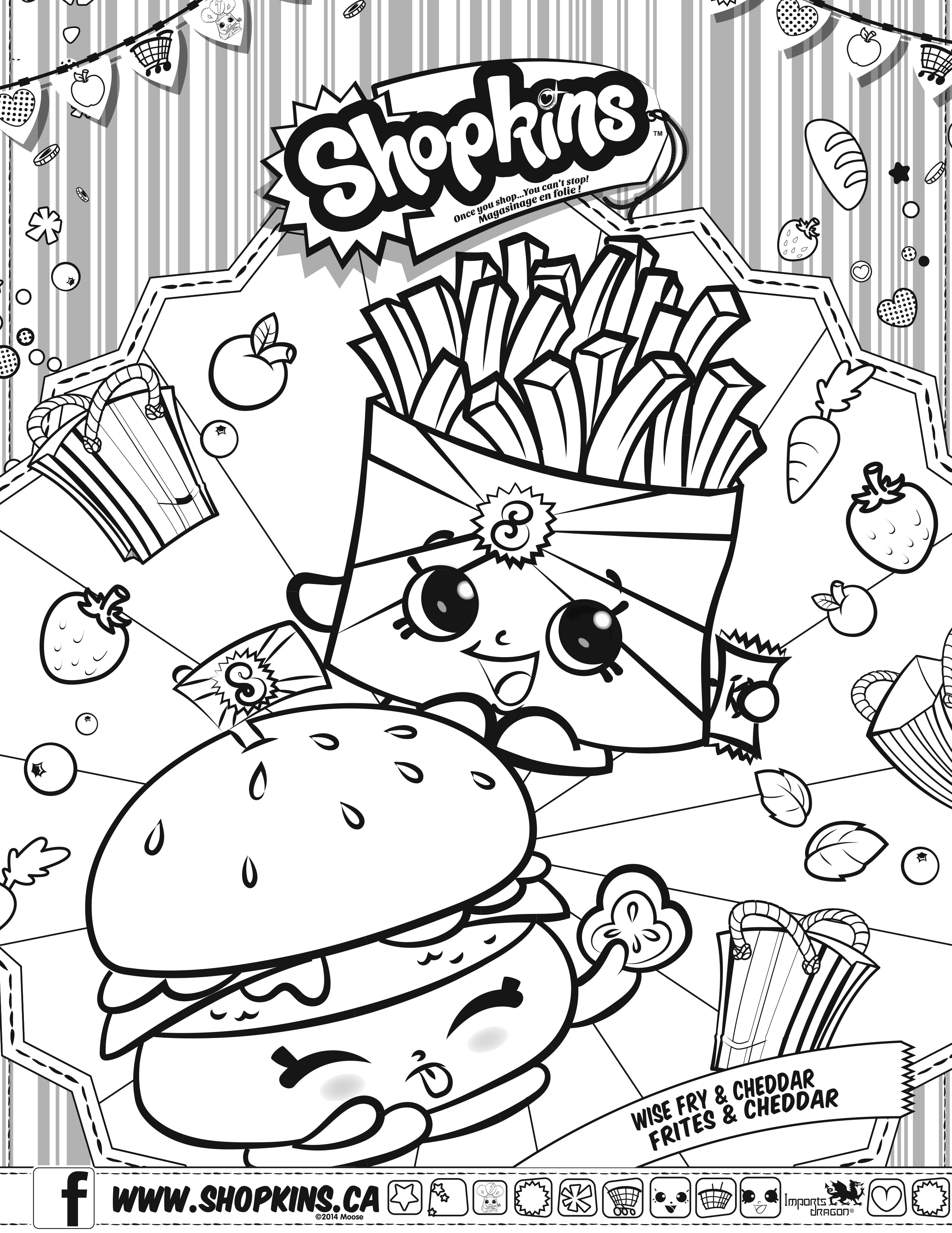 138 Shopkins Coloring Pages Printable 17