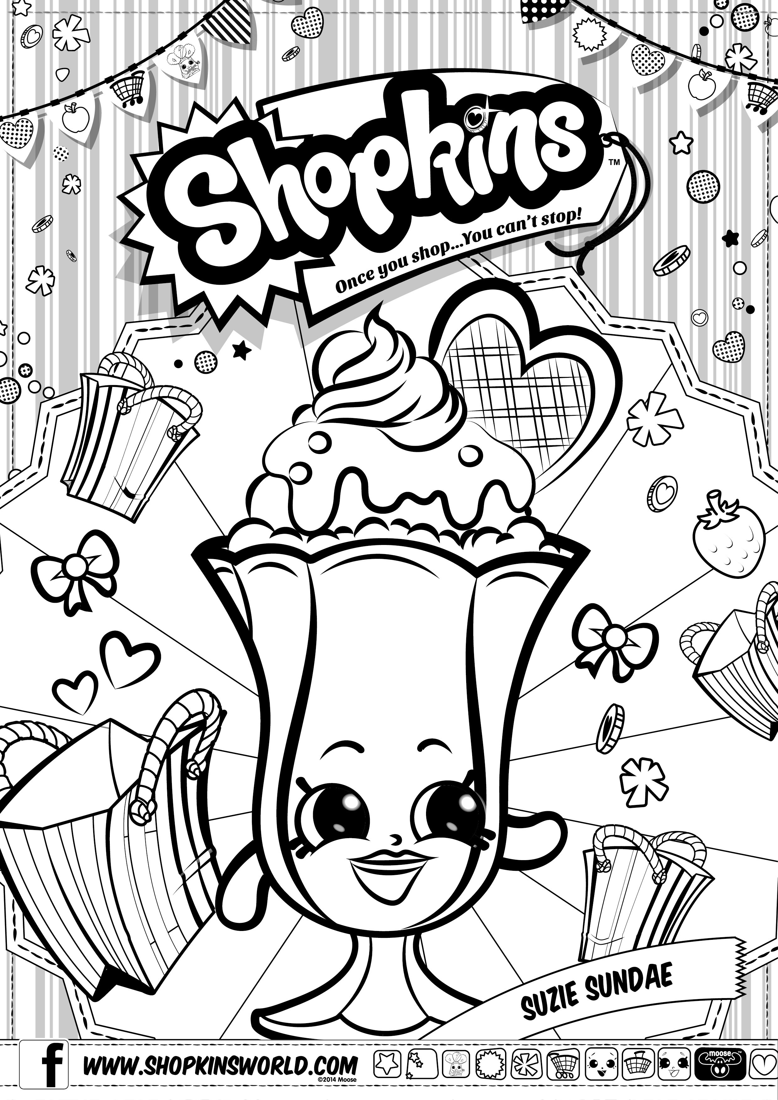 138 Shopkins Coloring Pages Printable 18