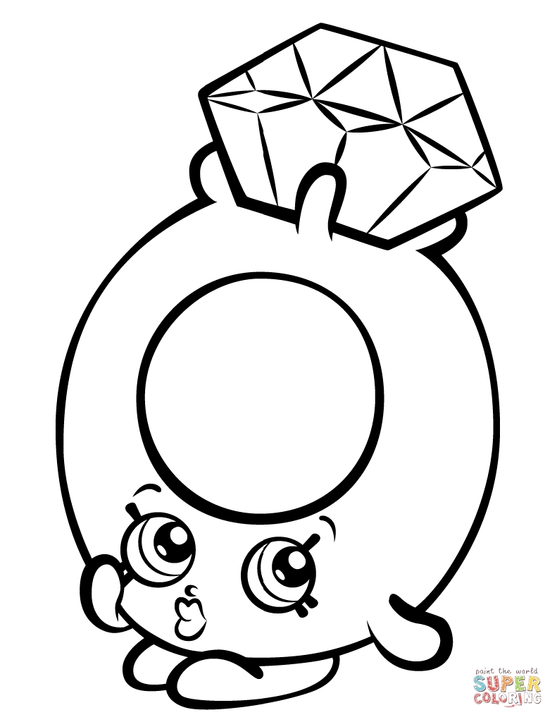 138 Shopkins Coloring Pages Printable 19