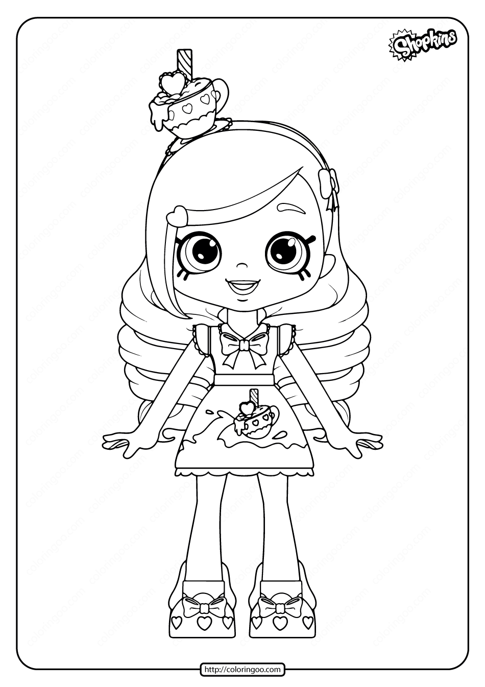 138 Shopkins Coloring Pages Printable 30