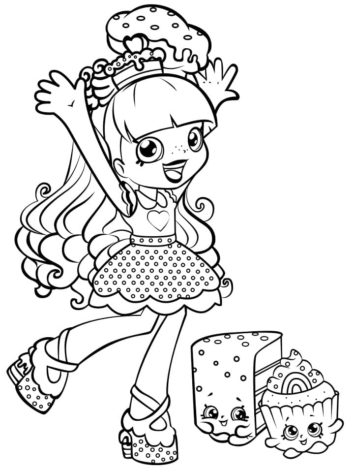 138 Shopkins Coloring Pages Printable 45