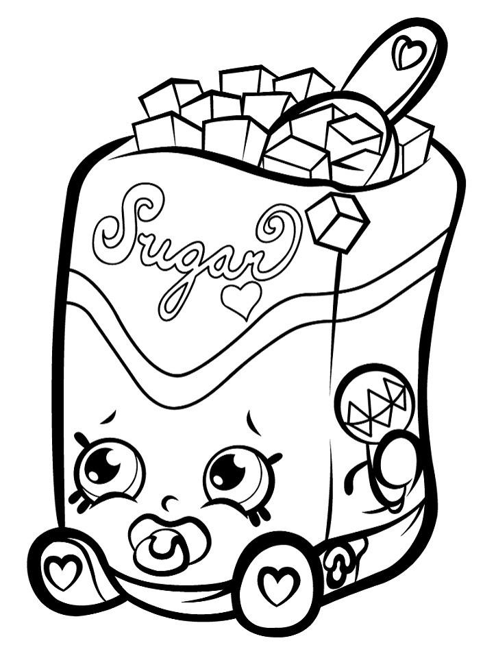 138 Shopkins Coloring Pages Printable 46