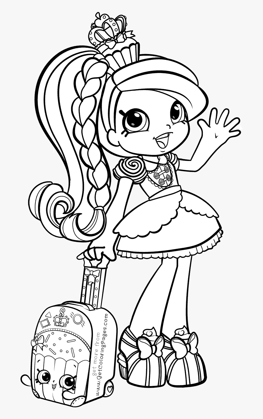 138 Shopkins Coloring Pages Printable 54