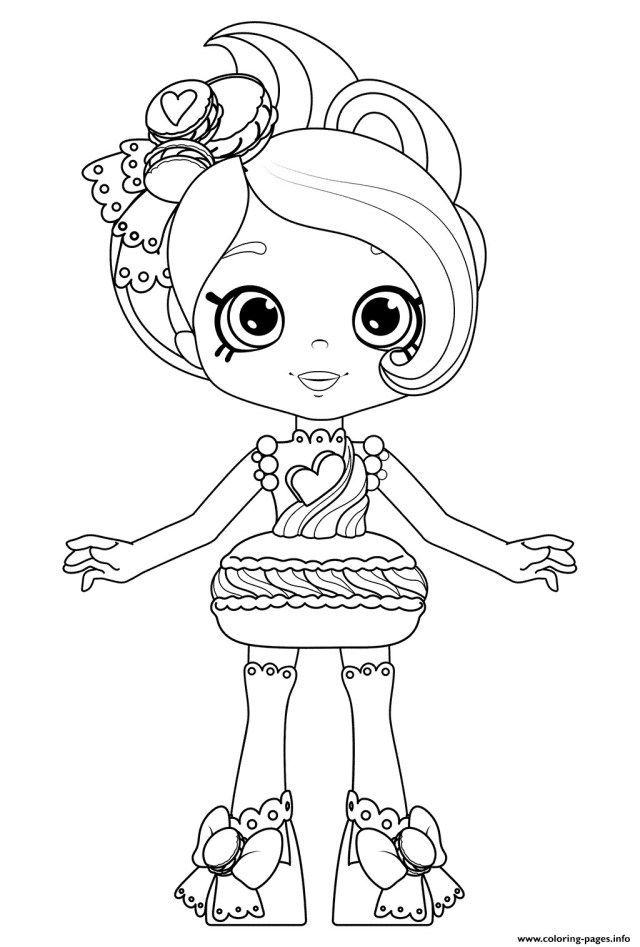 138 Shopkins Coloring Pages Printable 58