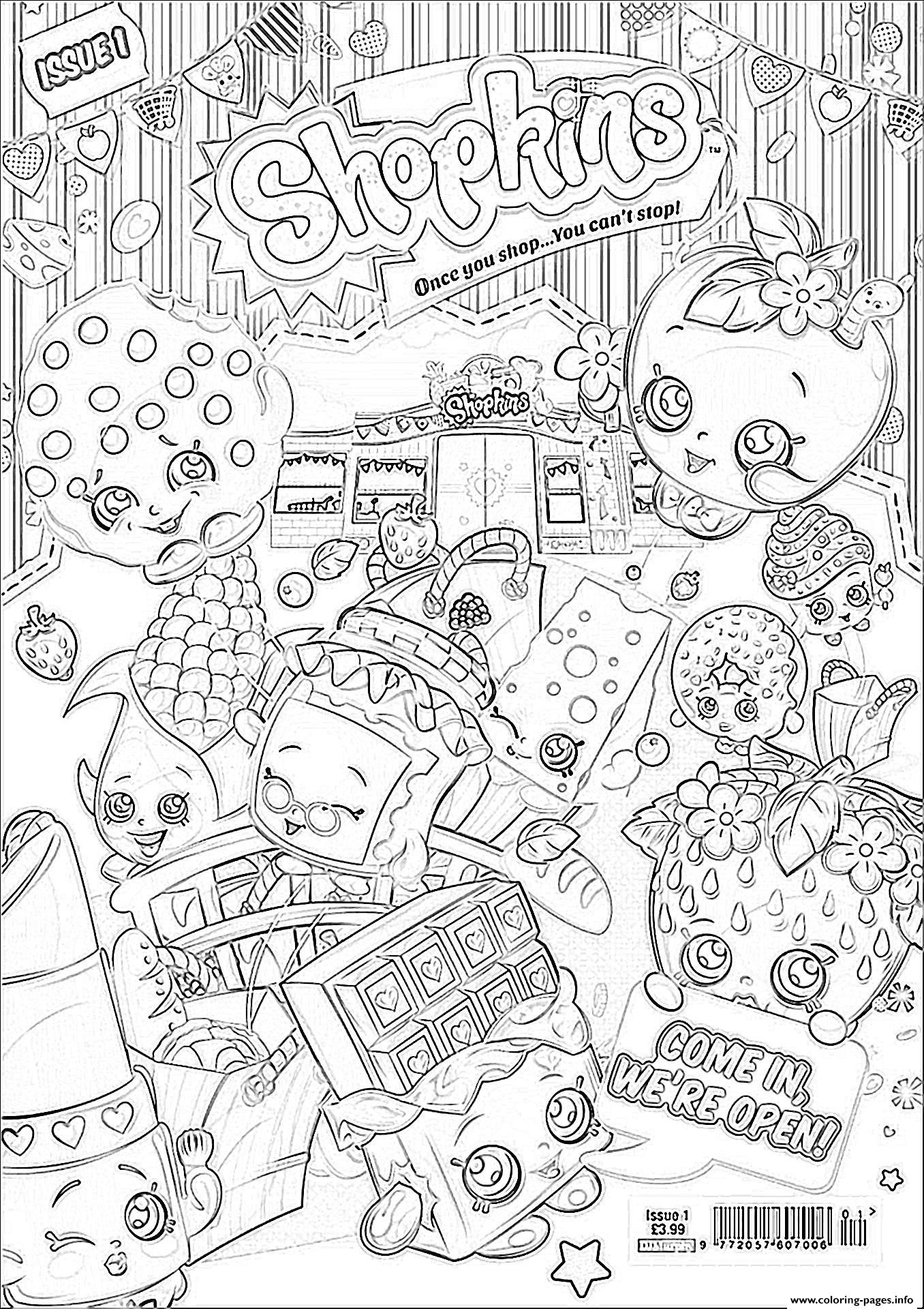 138 Shopkins Coloring Pages Printable 71