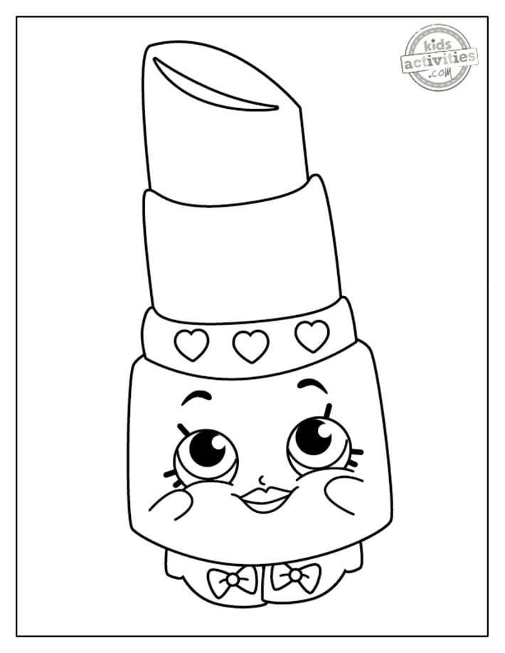 138 Shopkins Coloring Pages Printable 75