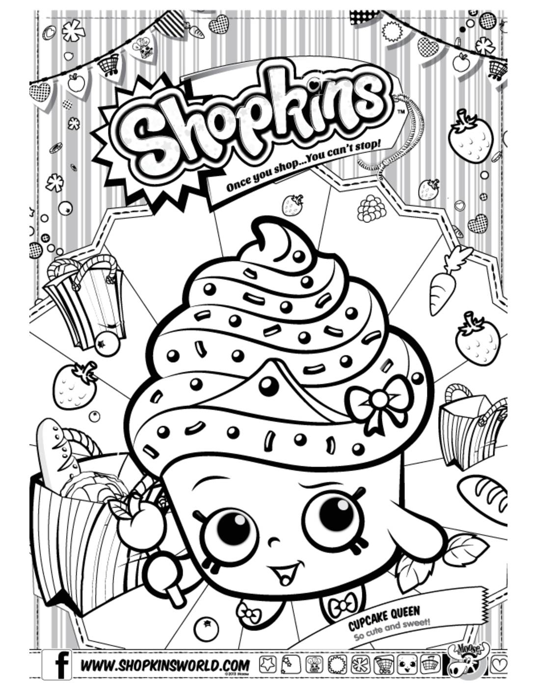 138 Shopkins Coloring Pages Printable 78