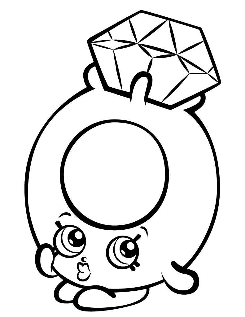 138 Shopkins Coloring Pages Printable 80