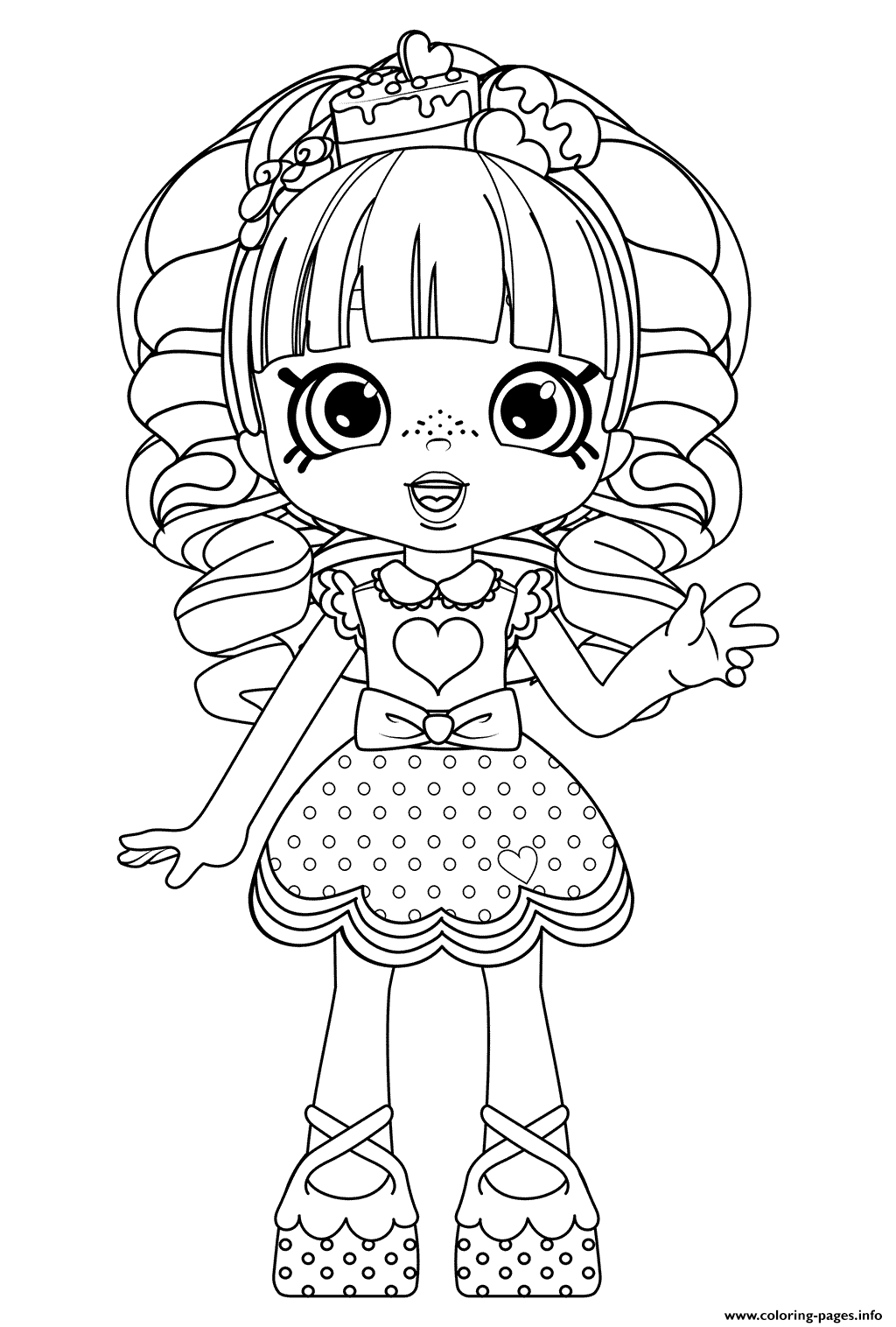 138 Shopkins Coloring Pages Printable 84