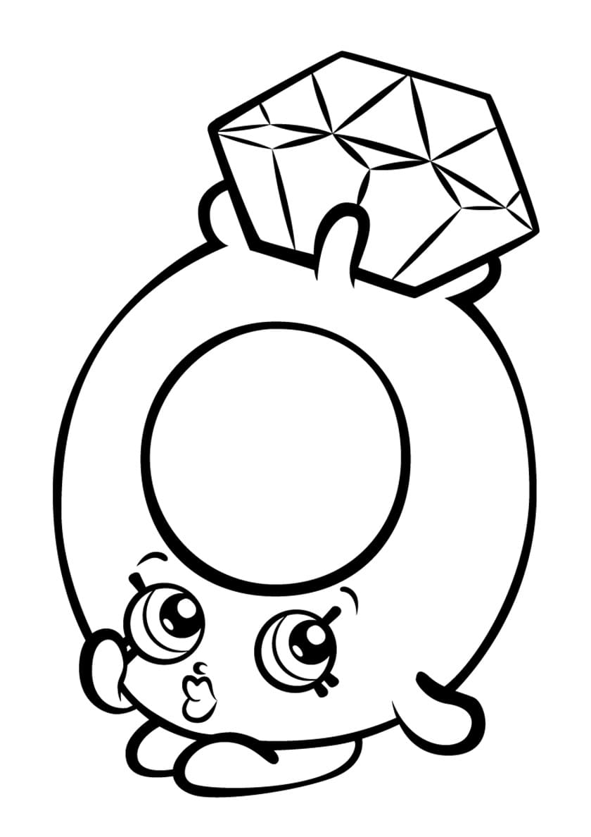 138 Shopkins Coloring Pages Printable 85