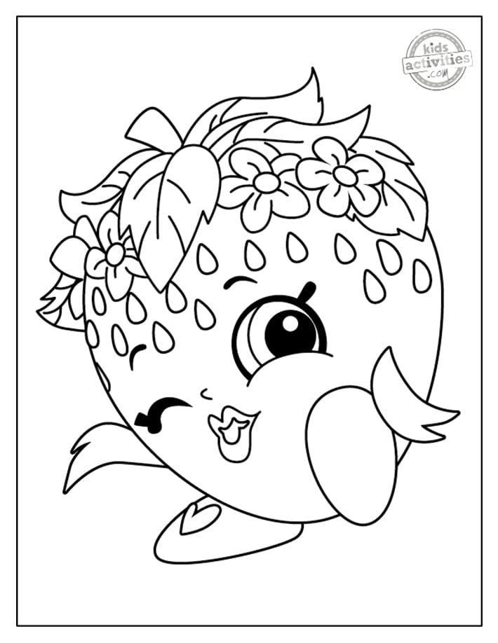 138 Shopkins Coloring Pages Printable 86