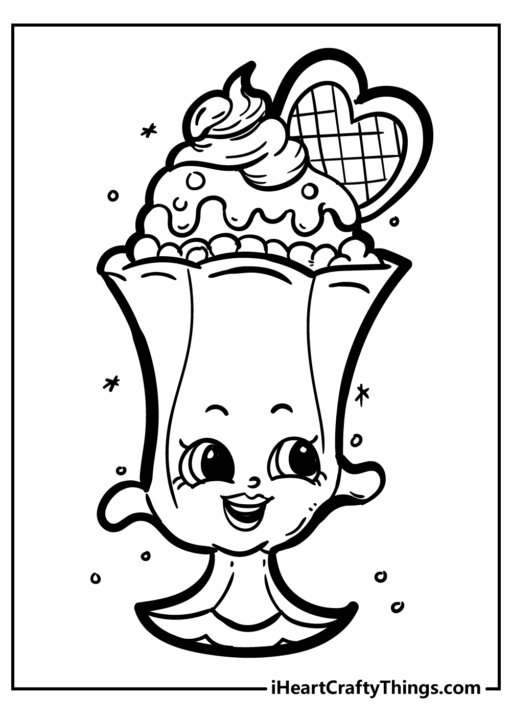 138 Shopkins Coloring Pages Printable 97