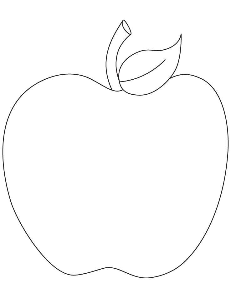 26 Juicy Apple Coloring Pages Printable 12