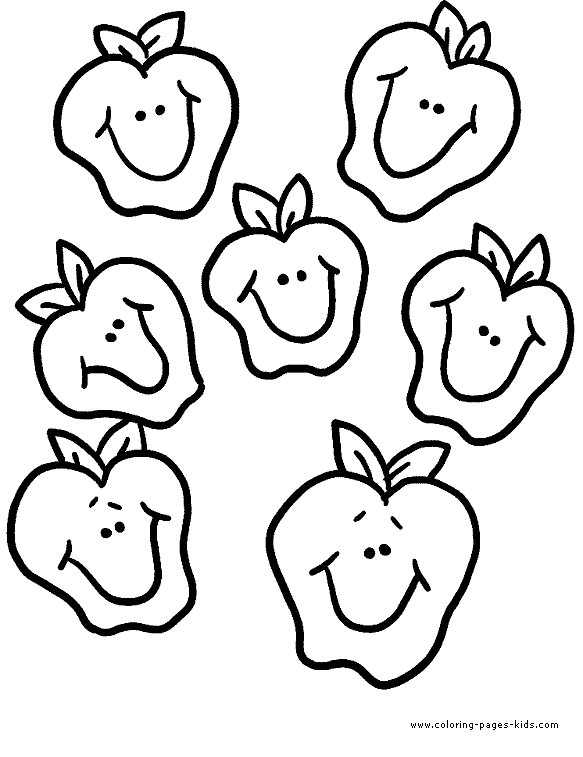 26 Juicy Apple Coloring Pages Printable 18