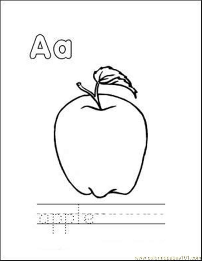 26 Juicy Apple Coloring Pages Printable 19