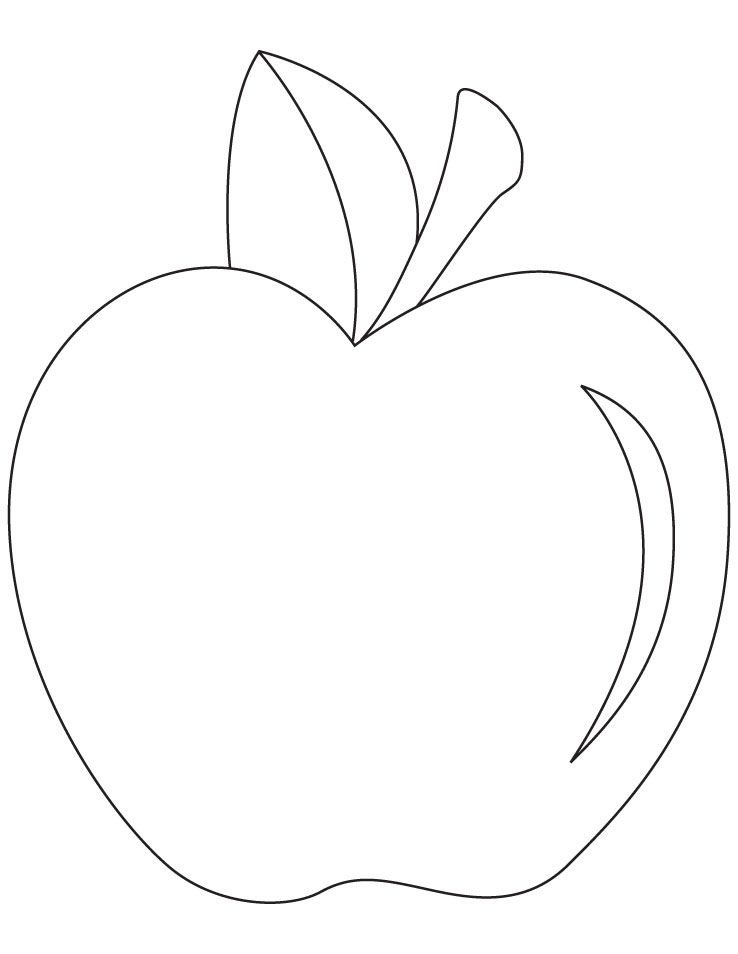 26 Juicy Apple Coloring Pages Printable 21