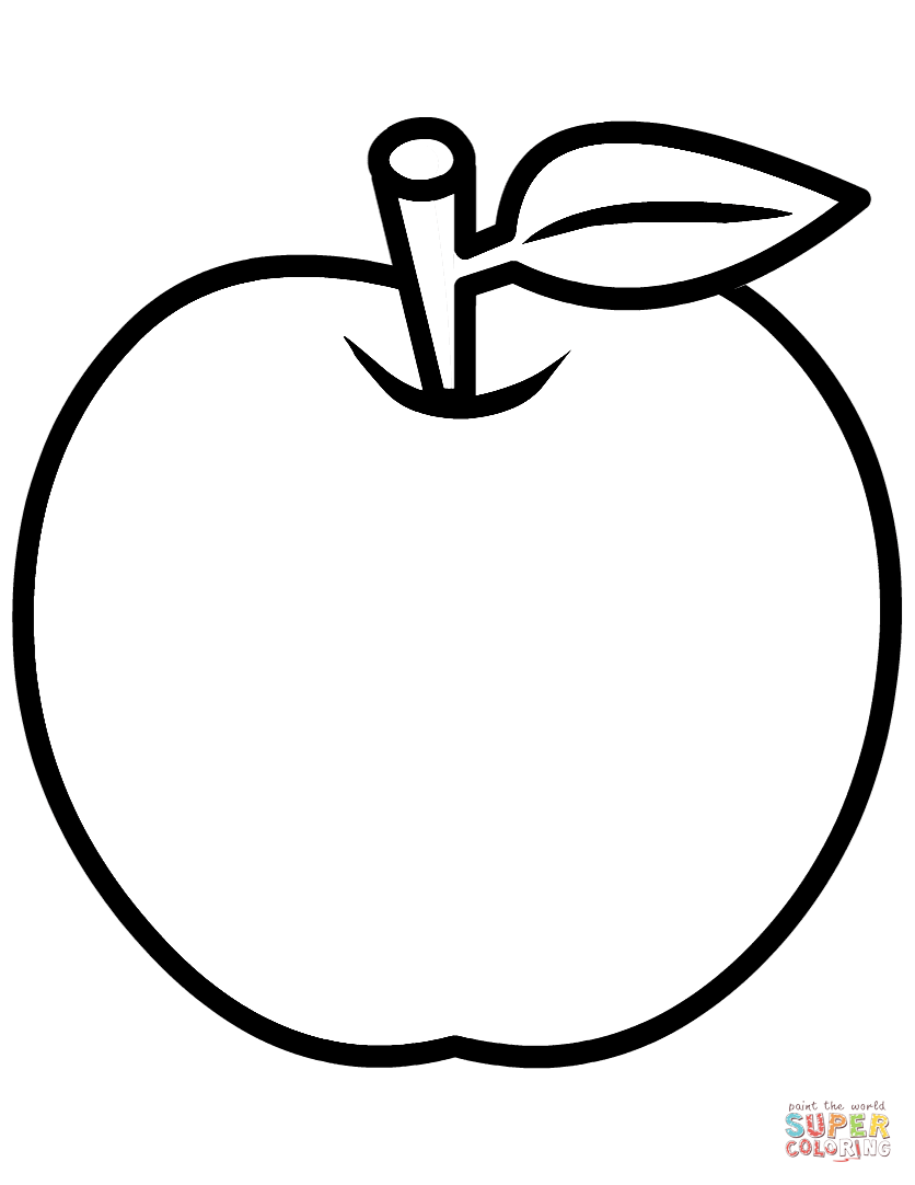 26 Juicy Apple Coloring Pages Printable 27