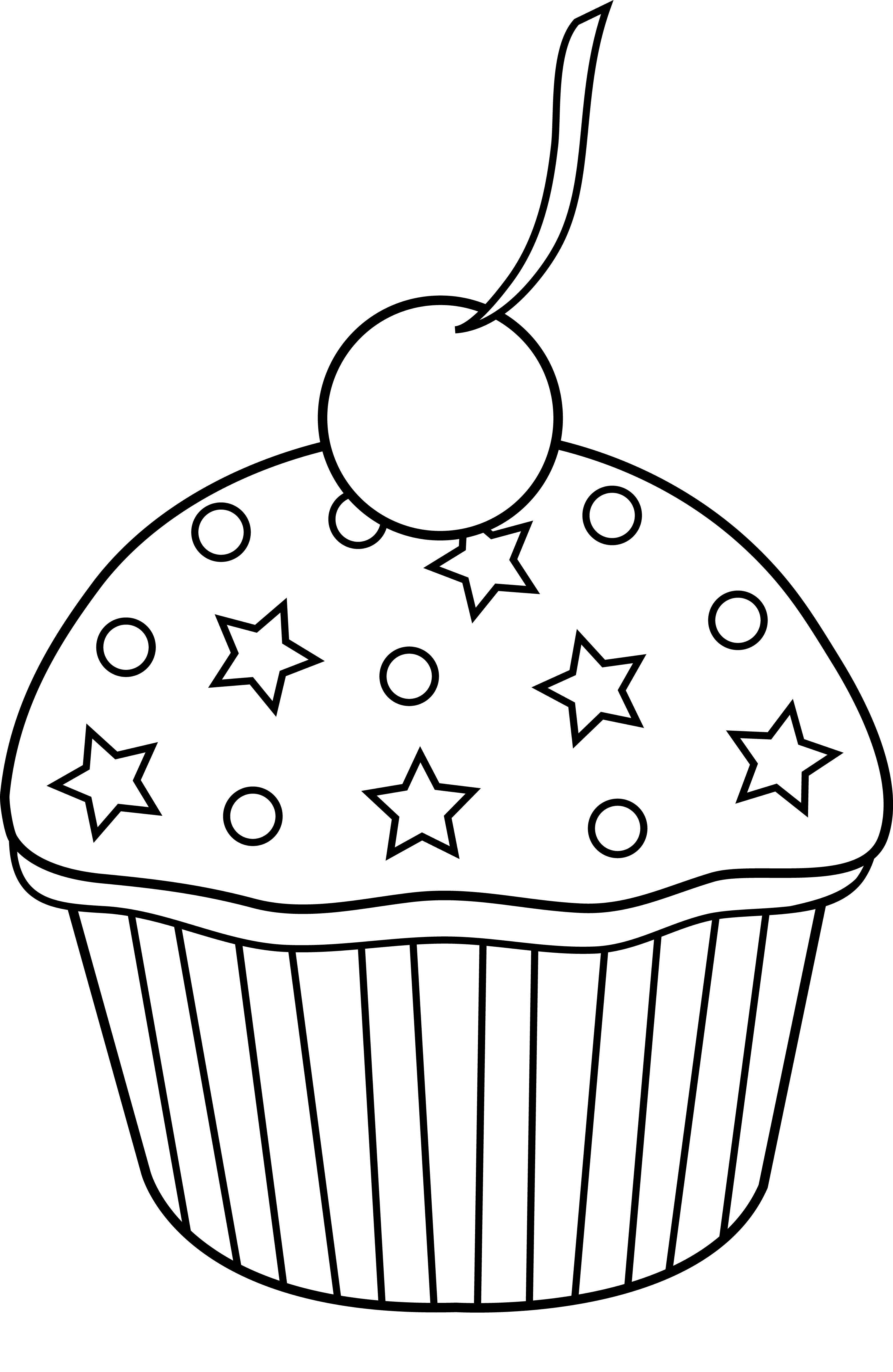 31 Delightful Cupcake Coloring Pages Printable 33