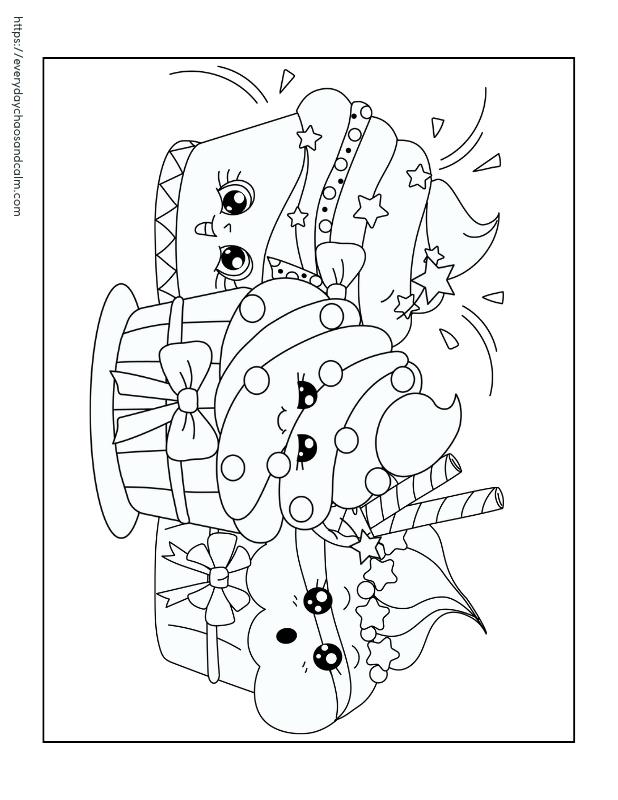 31 Delightful Cupcake Coloring Pages Printable 8