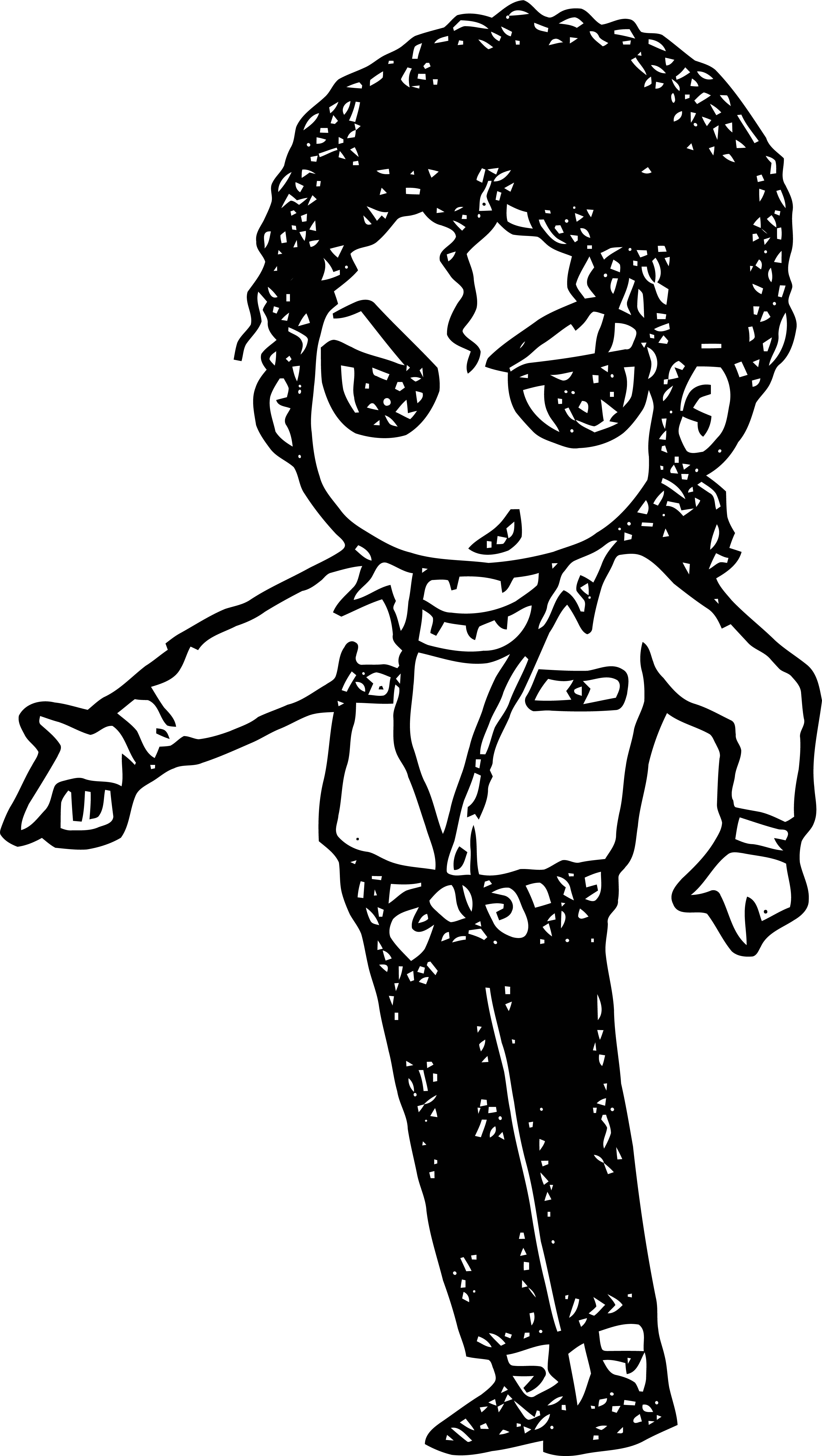 31 Iconic Michael Jackson Coloring Pages Printable 14