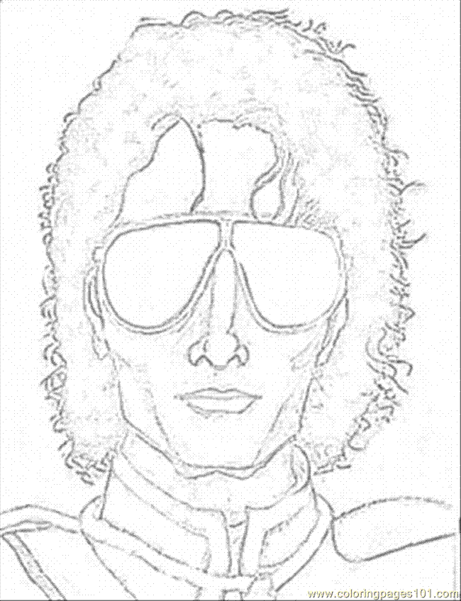 31 Iconic Michael Jackson Coloring Pages Printable 21