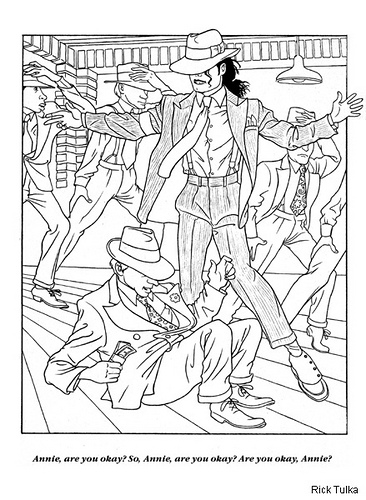 31 Iconic Michael Jackson Coloring Pages Printable 23