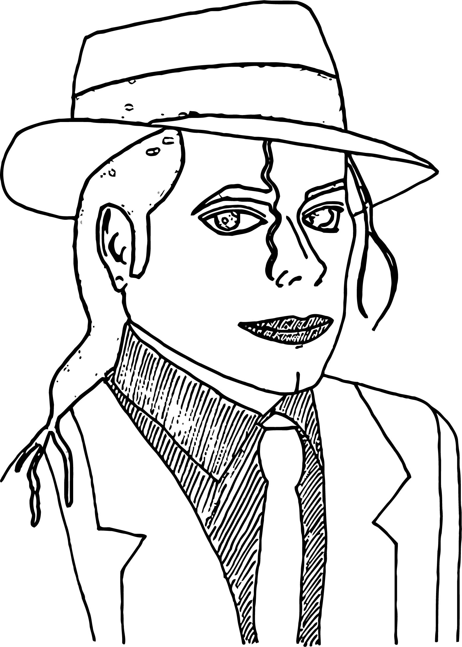 31 Iconic Michael Jackson Coloring Pages Printable 32