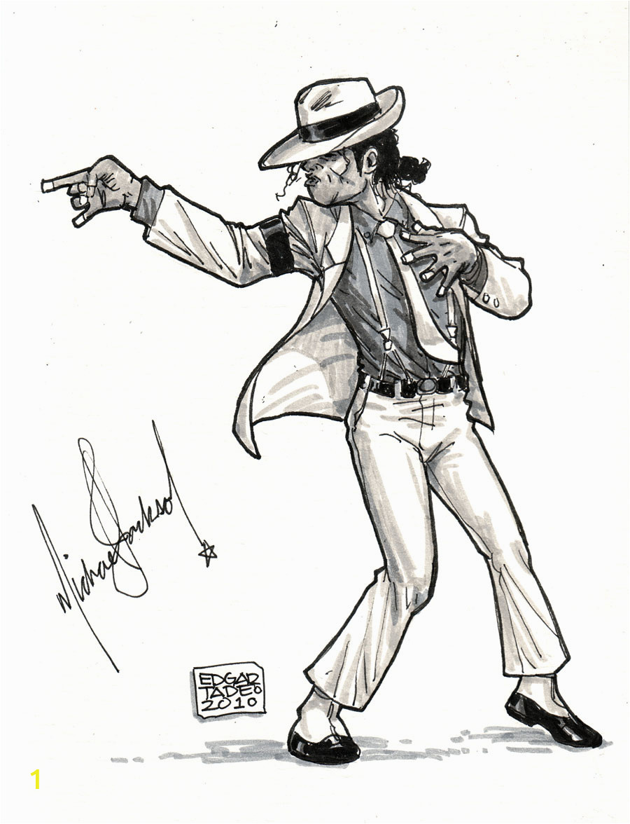 31 Iconic Michael Jackson Coloring Pages Printable 7