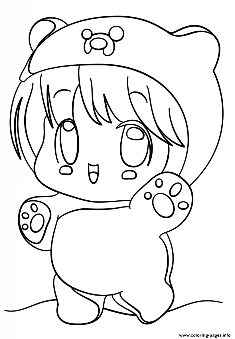 32 Kawaii Coloring Pages Printable 10