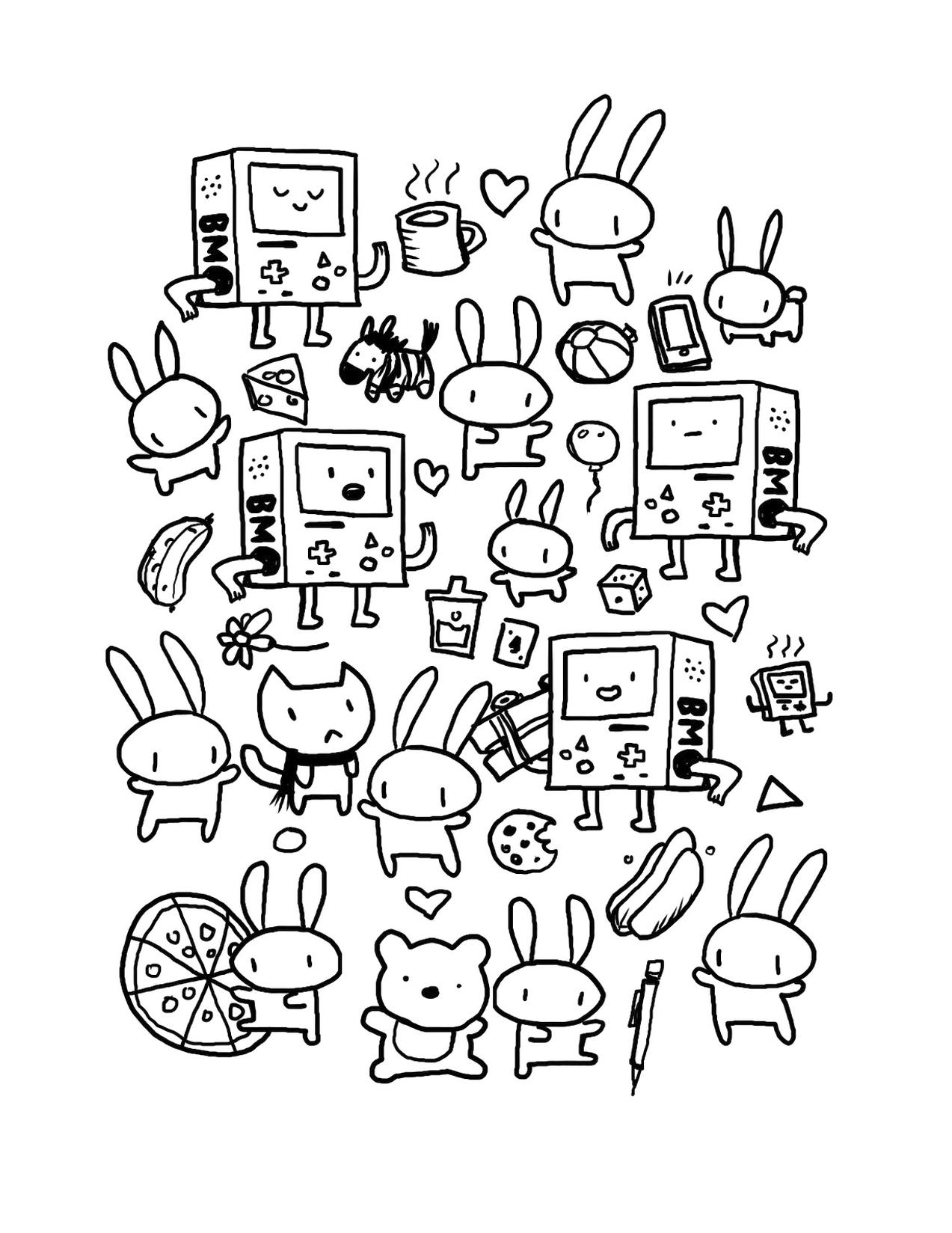 32 Kawaii Coloring Pages Printable 15