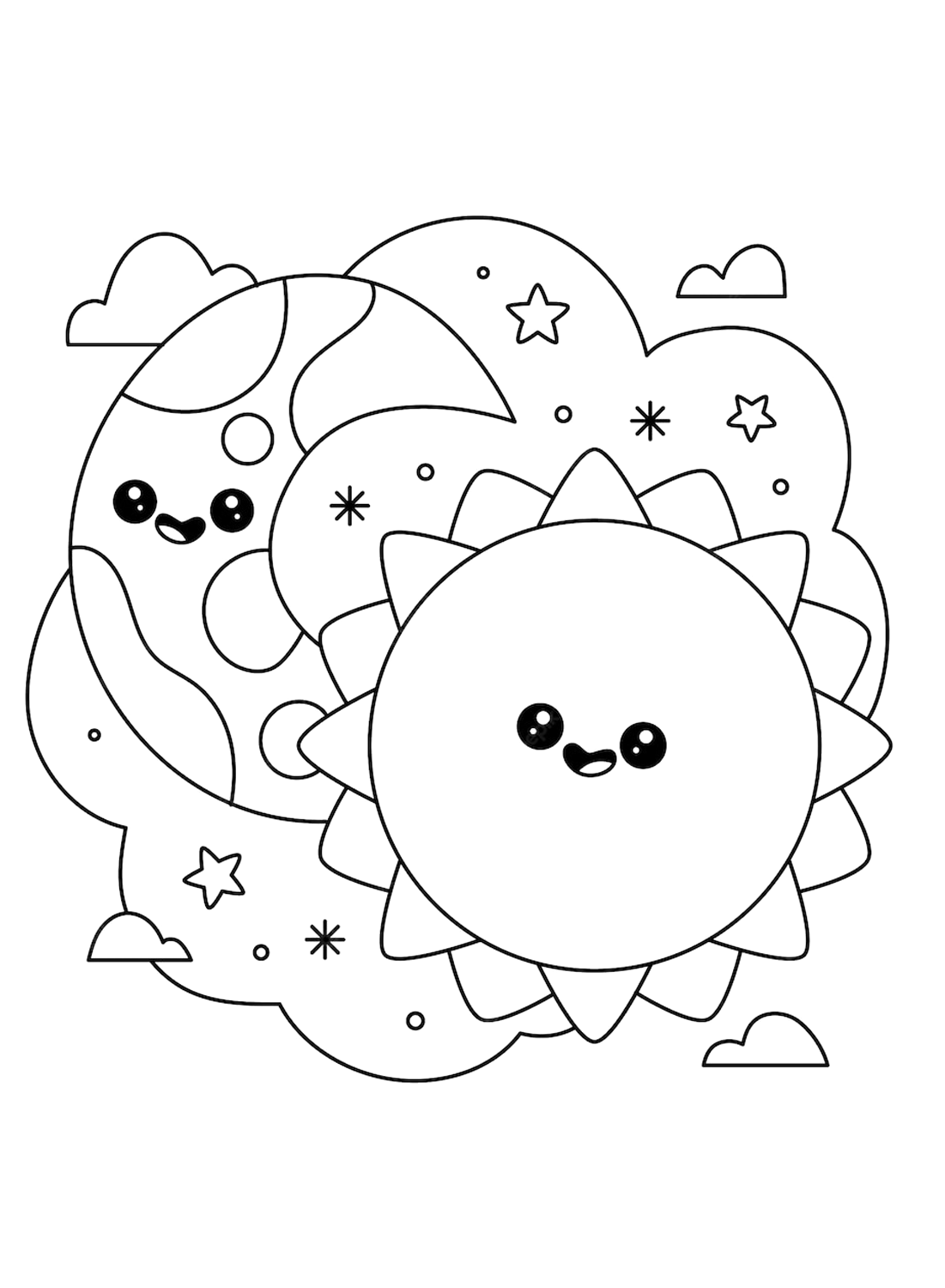 32 Kawaii Coloring Pages Printable 18