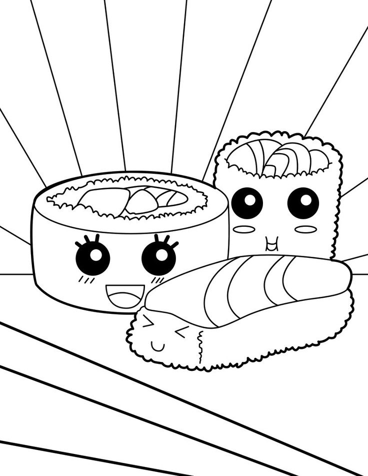 32 Kawaii Coloring Pages Printable 29