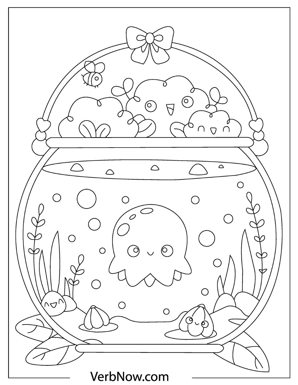 32 Kawaii Coloring Pages Printable 31