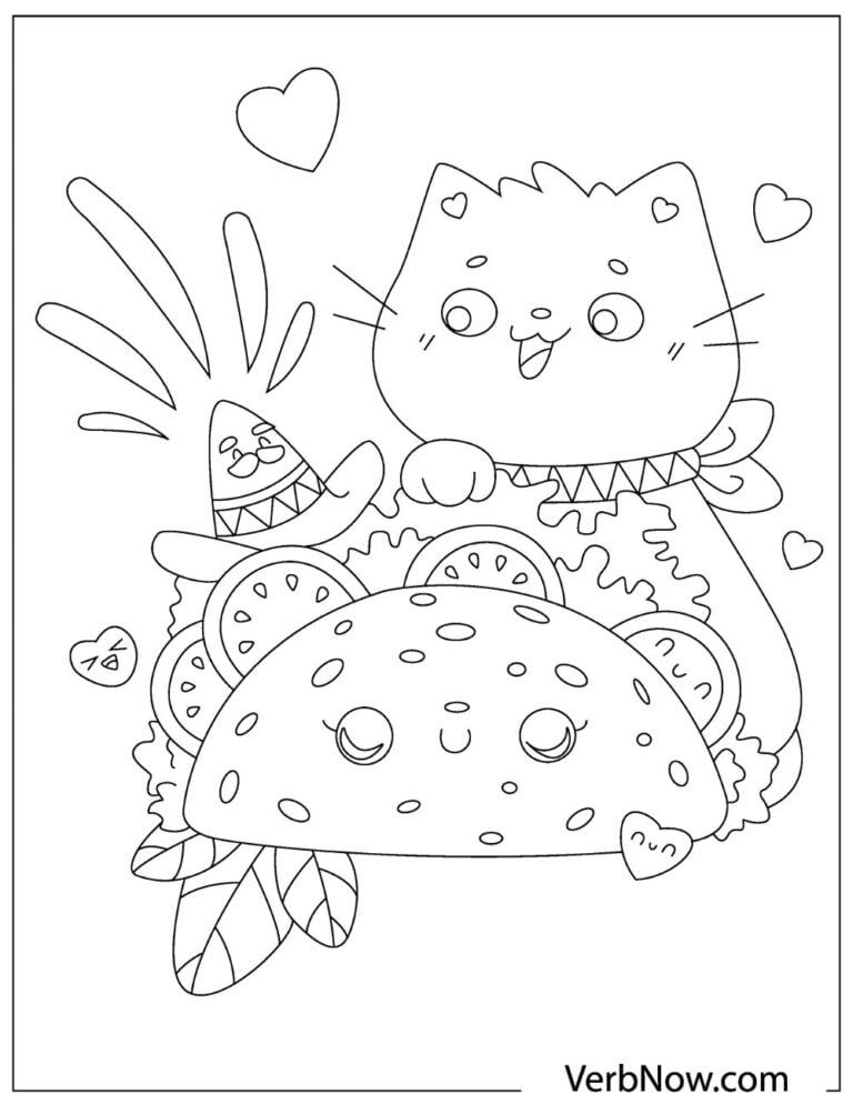 32 Kawaii Coloring Pages Printable 5