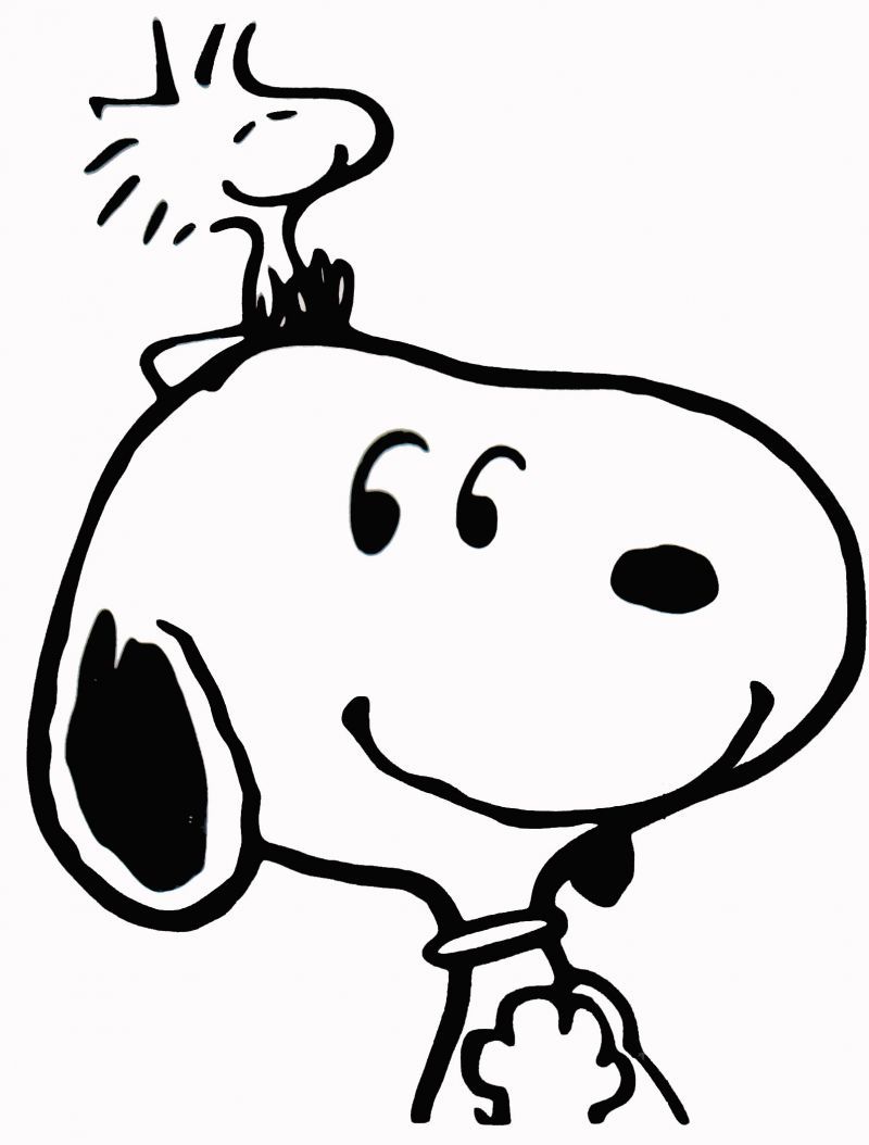 34 Iconic Snoopy Coloring Pages Printable 14