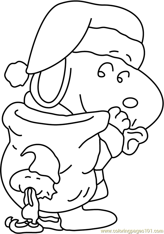 34 Iconic Snoopy Coloring Pages Printable 22