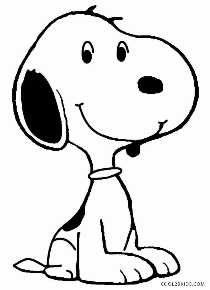 34 Iconic Snoopy Coloring Pages Printable 24