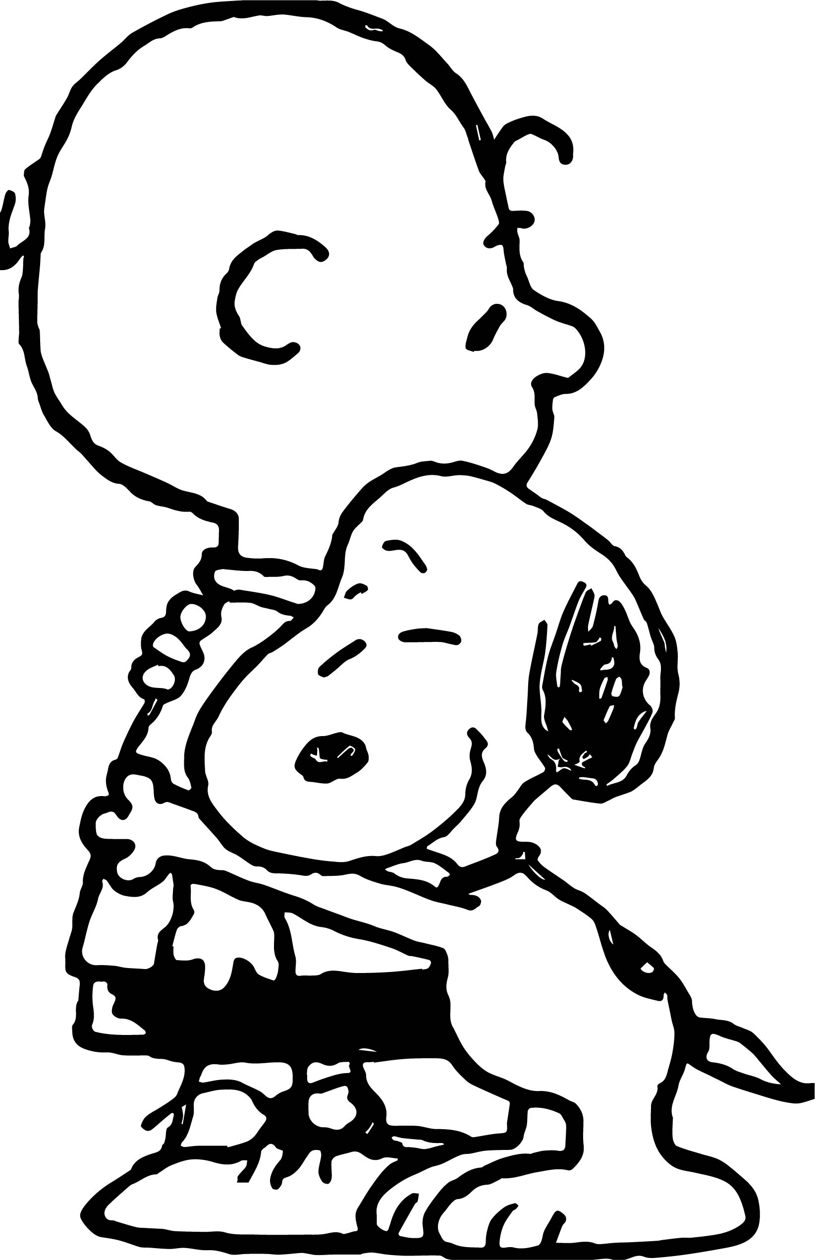 34 Iconic Snoopy Coloring Pages Printable 32