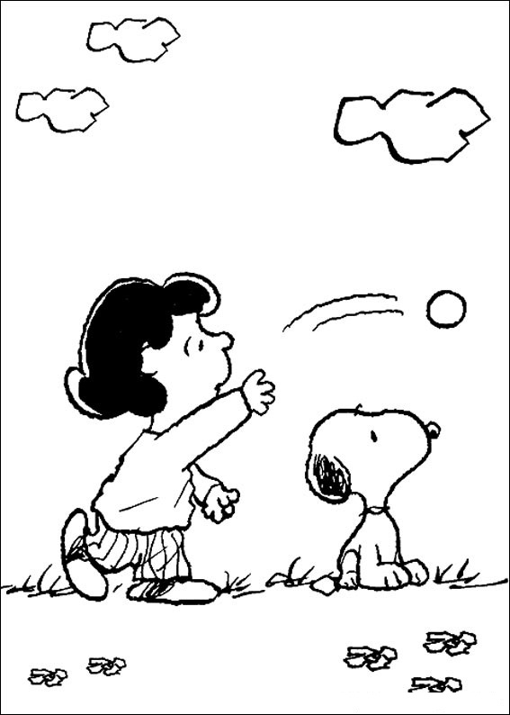 34 Iconic Snoopy Coloring Pages Printable 4