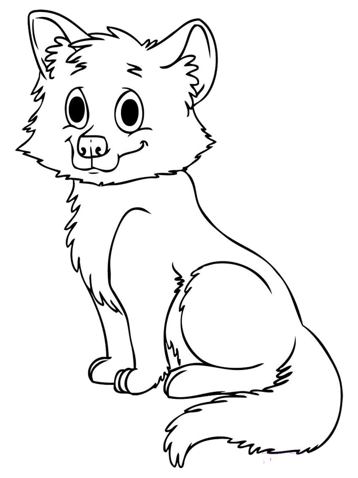 34 Sly Fox Coloring Pages Printable 11