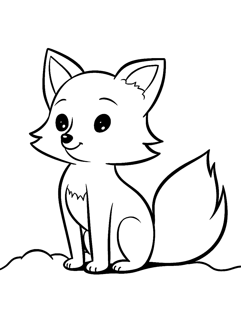 34 Sly Fox Coloring Pages Printable 13