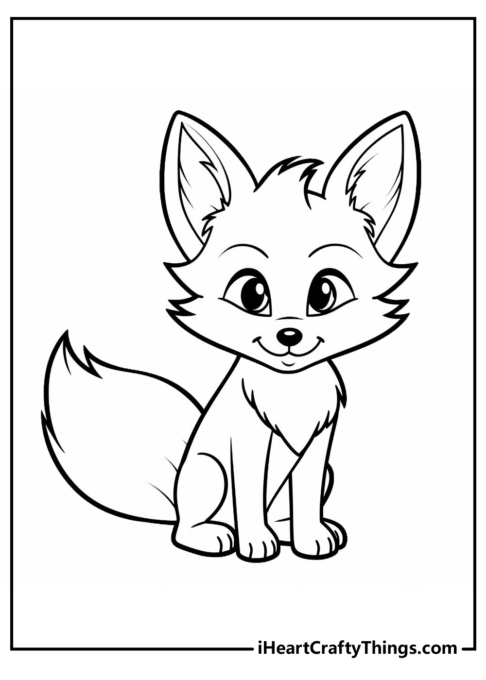 34 Sly Fox Coloring Pages Printable 15