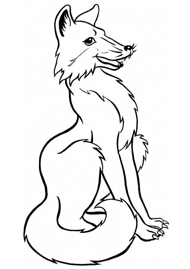 34 Sly Fox Coloring Pages Printable 20