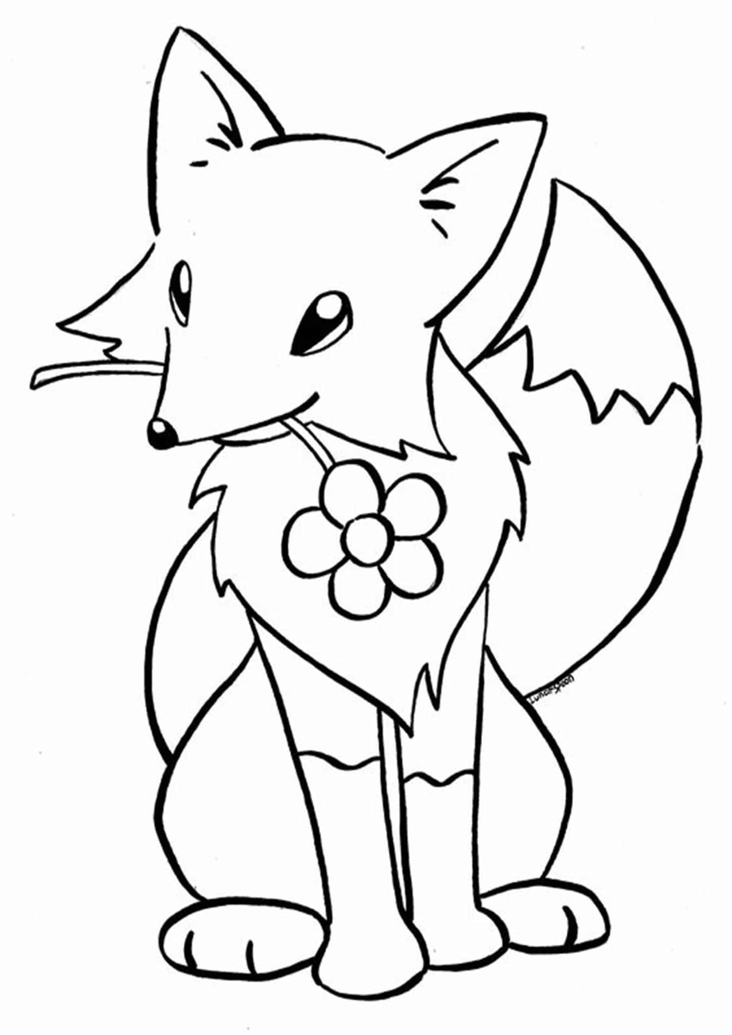 34 Sly Fox Coloring Pages Printable 24