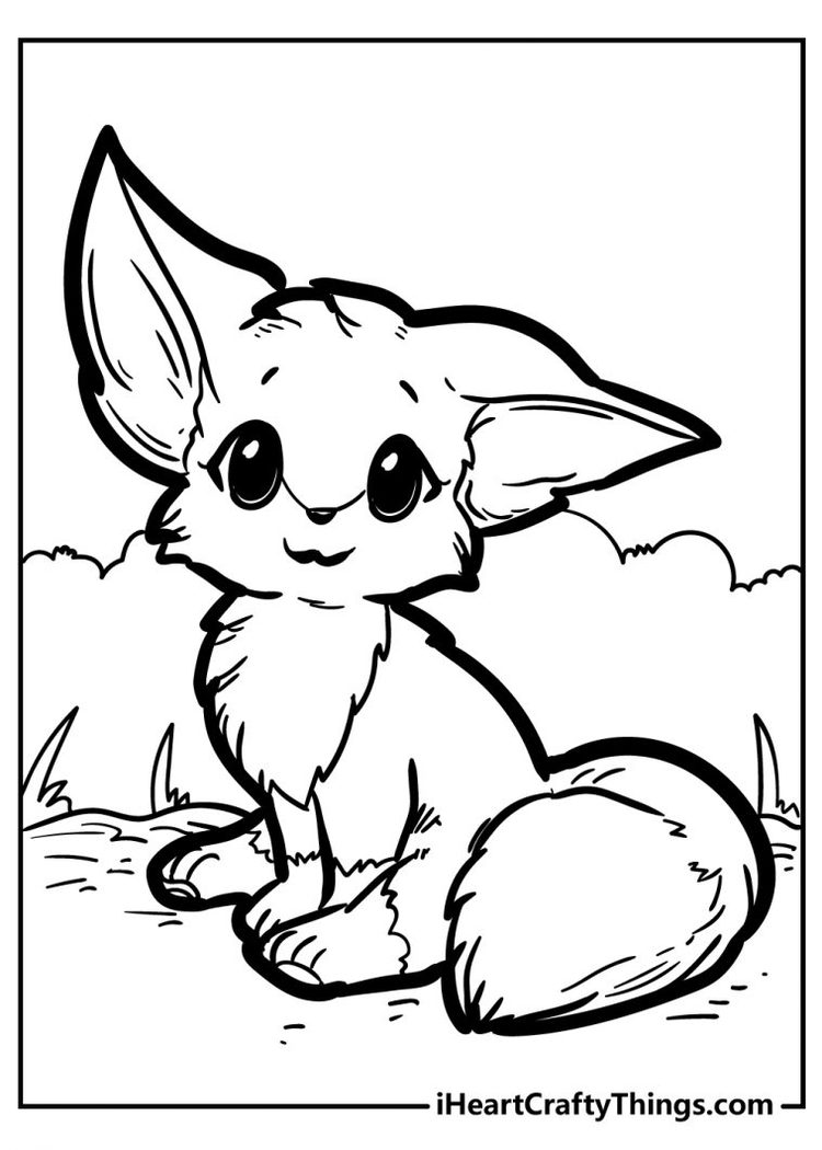 34 Sly Fox Coloring Pages Printable 27